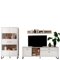 Best Design Wohnwand Polar Wohnwand 300 Cm|Moderne Wohnwände