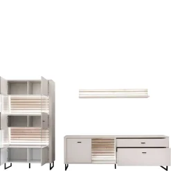 Best Design Wohnwand Polar Wohnwand 300 Cm|Moderne Wohnwände