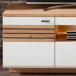 Clearance Design Wohnwand zweifarbig Luzie Wohnwand 250 Cm|Moderne Wohnwände