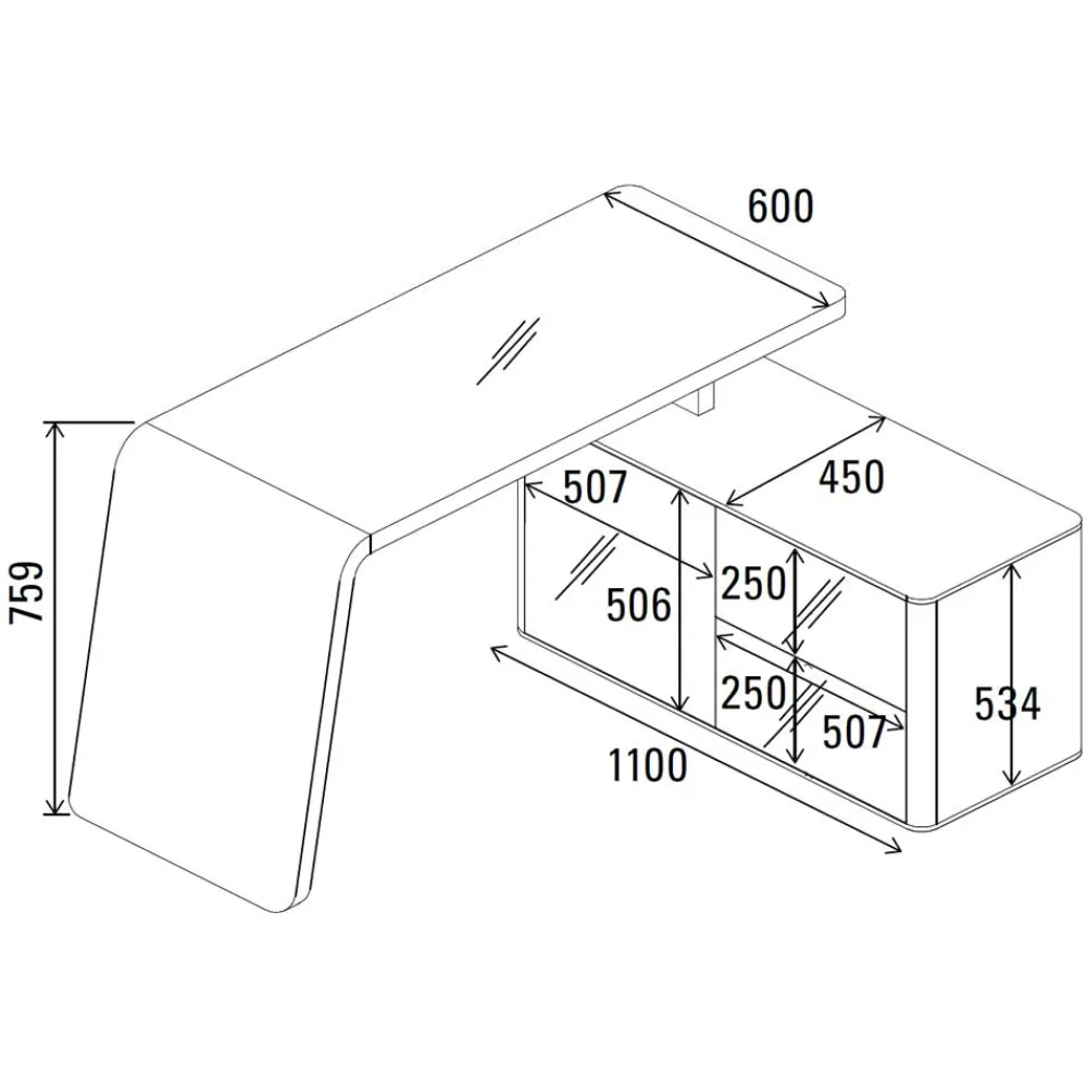 Designer Schreibtisch Mariebella*Pharao24 Online