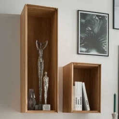 Designer Wohnwand Rennia Moderne Wohnwände|Massivholz Wohnwände