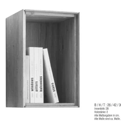 Designer Wohnwand Rennia Moderne Wohnwände|Massivholz Wohnwände