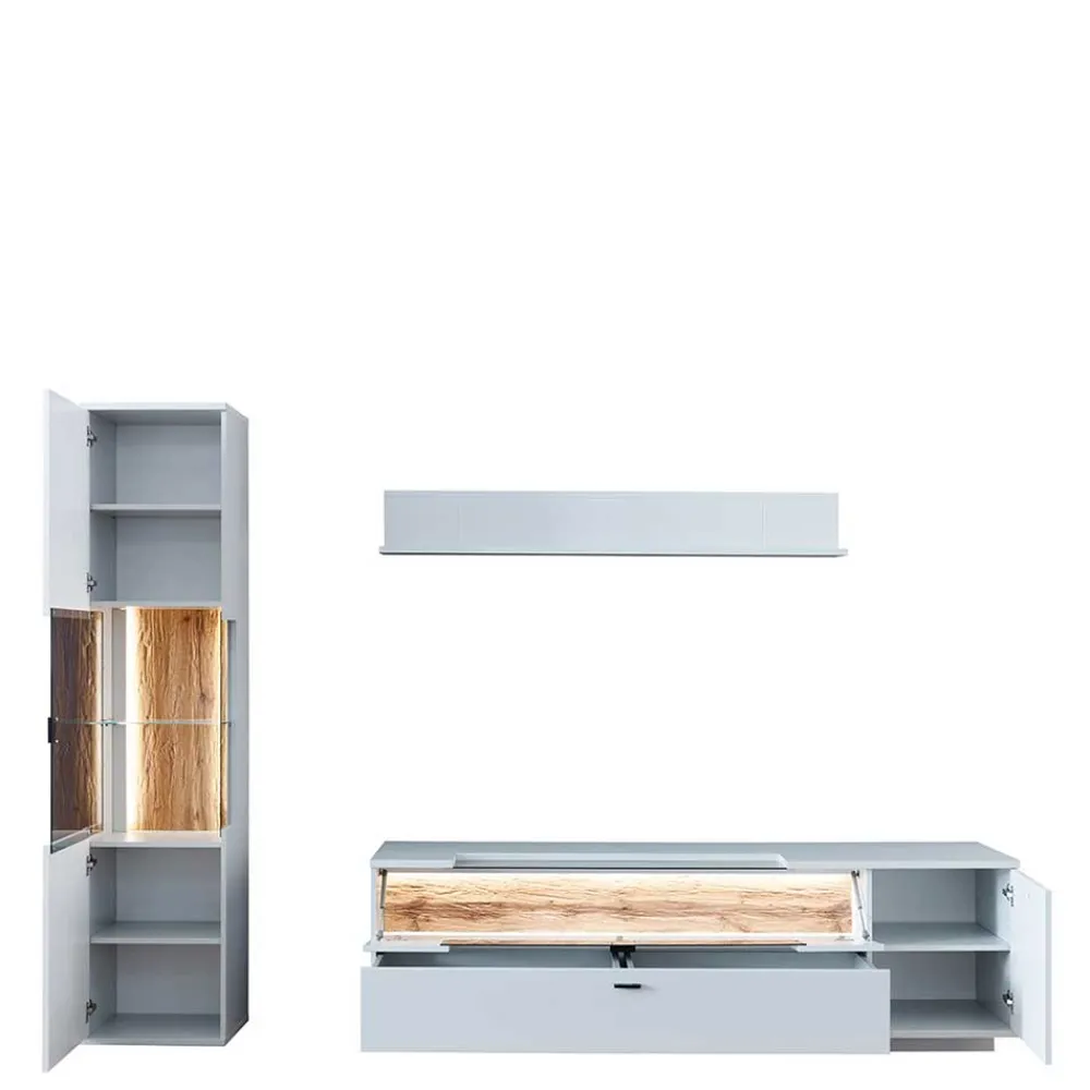 Clearance Designwohnwand Barat Moderne Wohnwände|Wohnwand 250 Cm