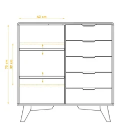 Dielen Kommode Triancova*Pharao24 New