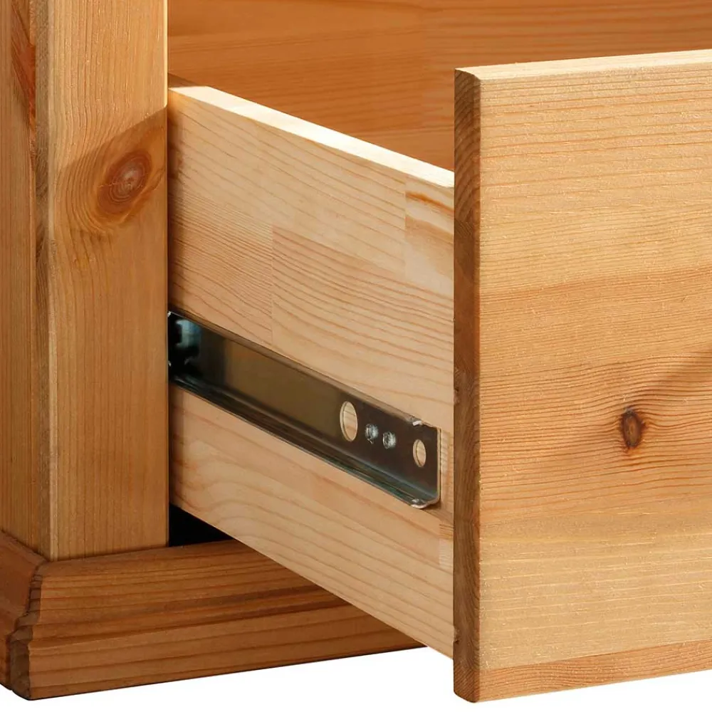 Dielenkleiderschrank Zvalonca Massivholzmöbel|Drehtürenschränke