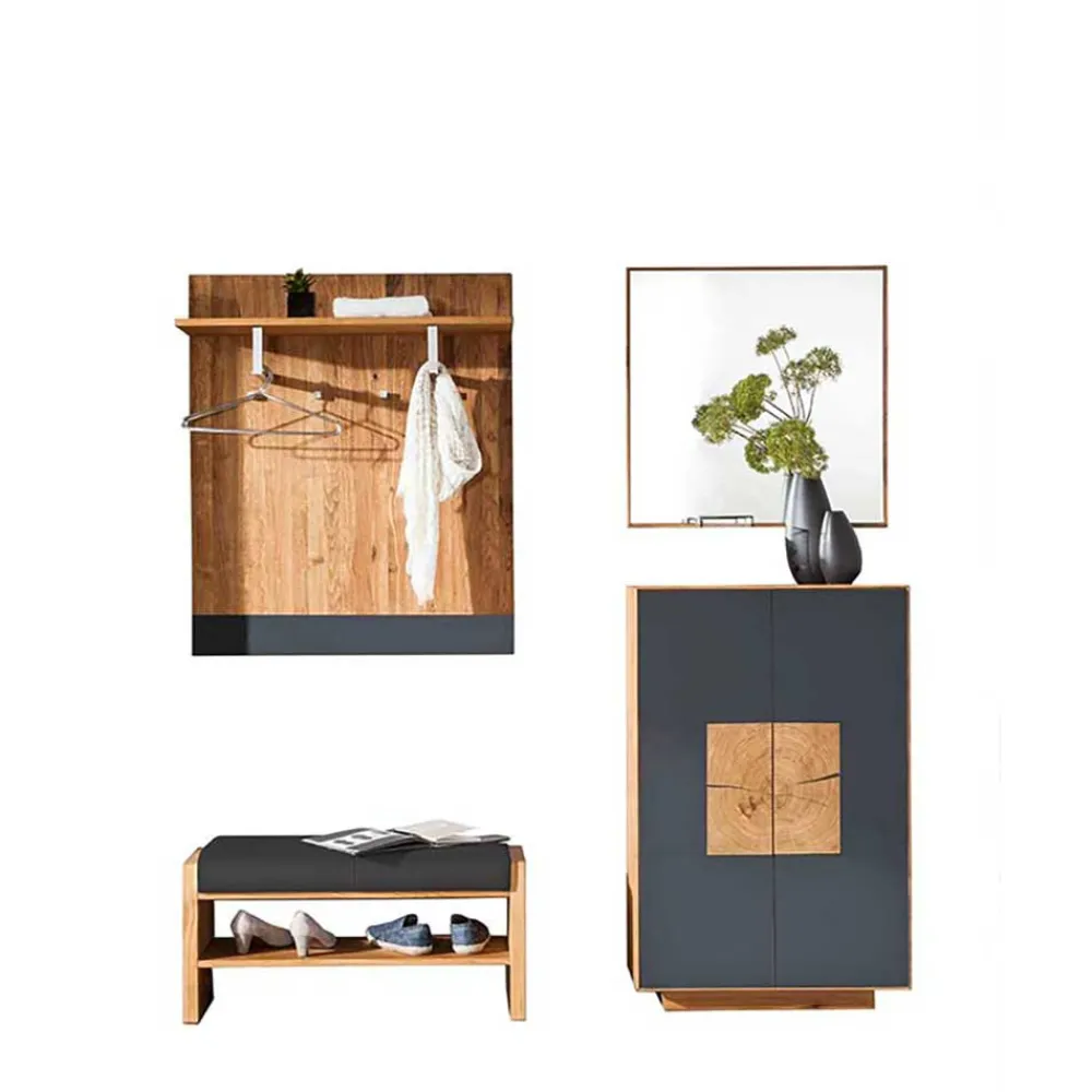 New Dielenmöbel Set Cliva Garderobensets
