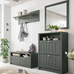 Hot Dielenmöbelset Clujia Garderobensets