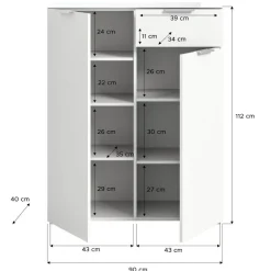 Sale Dielenschrank Zykla Schuhschränke