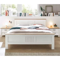 Discount Doppel Bett mit Konsolen Drienna Komfortbetten