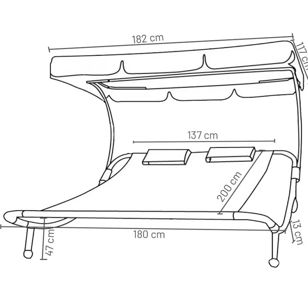 Doppel Relaxliege Mariandra*Pharao24 Clearance