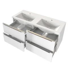 Hot Doppel Waschplatz Folcora Badmöbel Sets