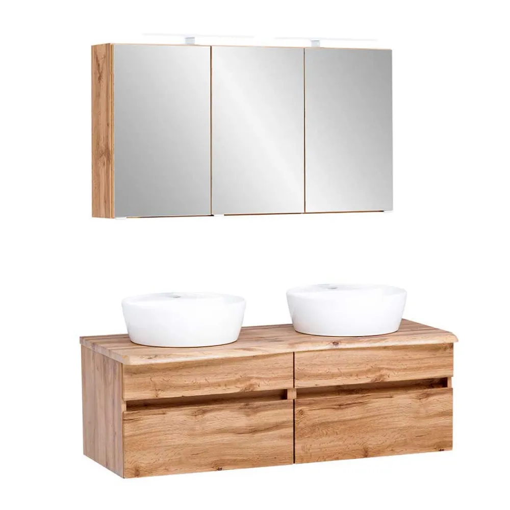 Clearance Doppel Waschplatz Set Kropenia Badmöbel Sets