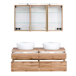 Clearance Doppel Waschplatz Set Kropenia Badmöbel Sets