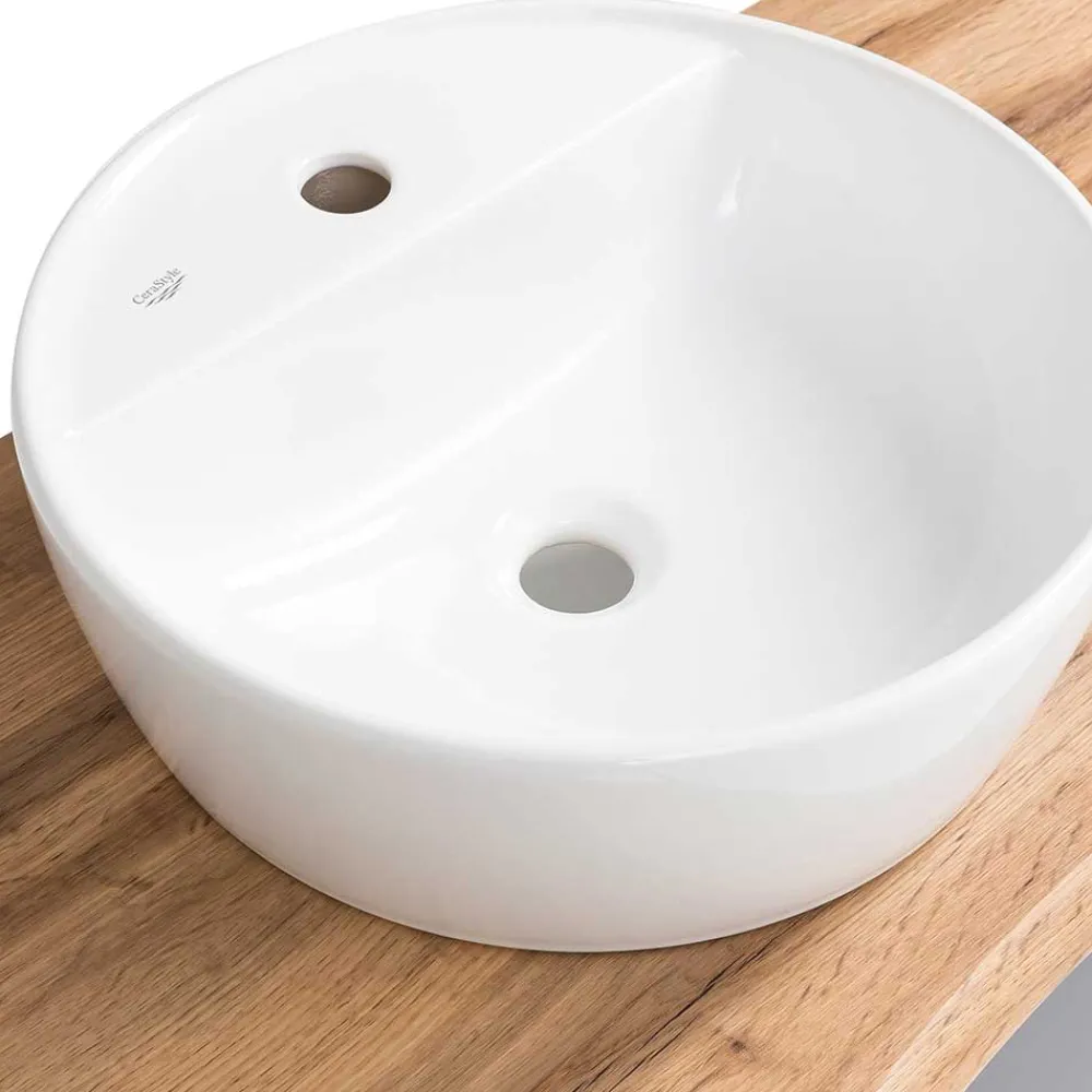 Outlet Doppel Waschtisch Eleon Waschbeckenunterschränke