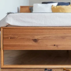 Doppelbett Eiche geölt Kojas*Pharao24 Online