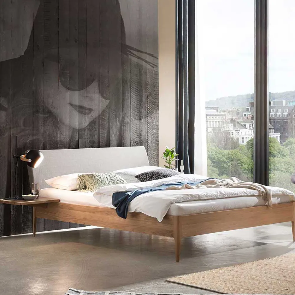 New Doppelbett Eiche hell Ashela Doppelbetten|Massivholzbetten