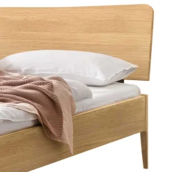 Outlet Doppelbett Eiche hell Coriga Doppelbetten|Massivholzbetten