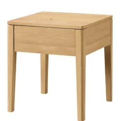 Outlet Doppelbett Eiche hell Coriga Doppelbetten|Massivholzbetten
