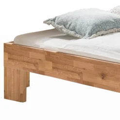 Clearance Doppelbett Eiche massiv Coplin Komfortbetten