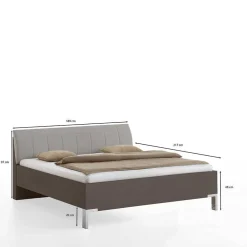 Doppelbettgestell Sanctos*Pharao24 New