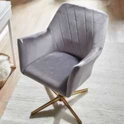 Drehstuhl mit Armlehnen Moranna*Pharao24 New