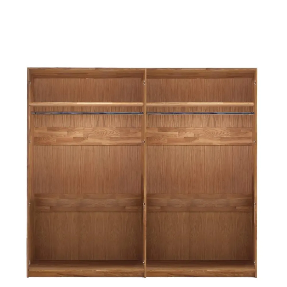 Drehtürenkleiderschrank massiv Snoba Massivholz Kleiderschränke