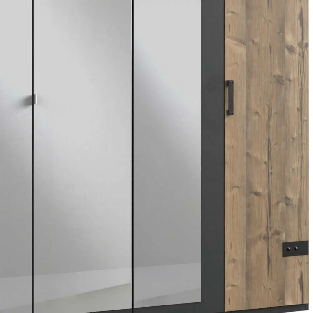 Drehtürenkleiderschrank Vedra*Pharao24 Outlet