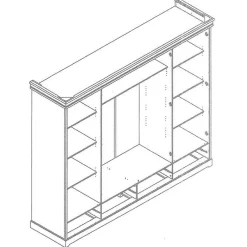 Drehtürenschrank Aluko*Pharao24 Discount