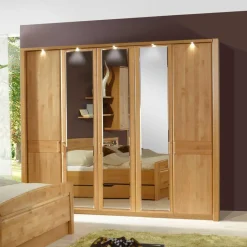 New Drehtürenschrank Bordana Massivholz Kleiderschränke|Massivholz Schränke