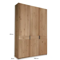 Drehtürenschrank 3-türig Tascan*Pharao24 New