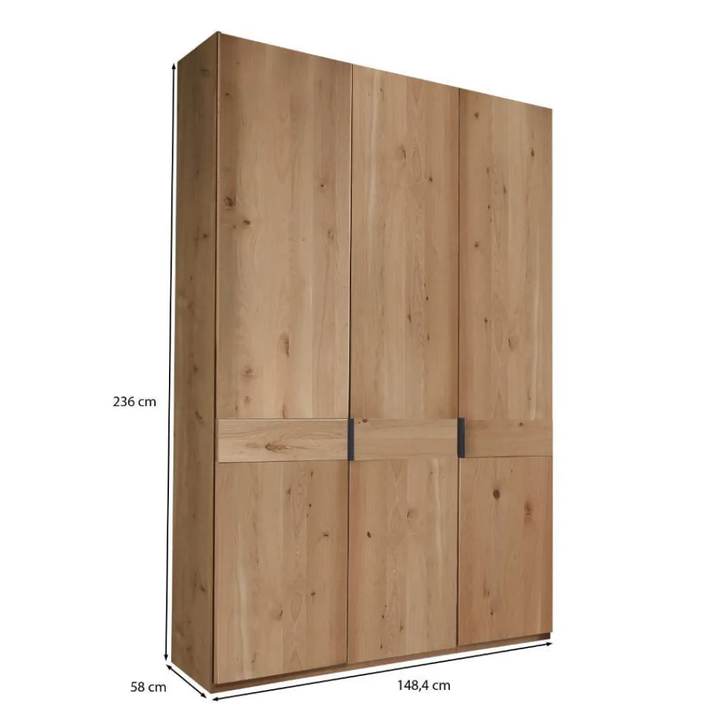 Drehtürenschrank 3-türig Tascan*Pharao24 New