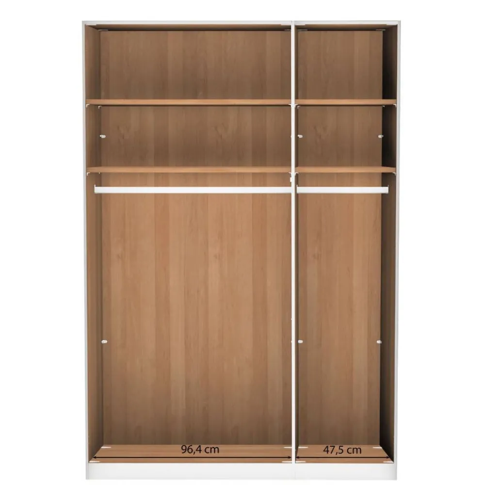 Drehtürenschrank 3-türig Tascan*Pharao24 New