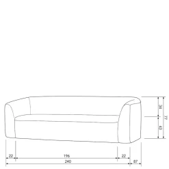 New Dreier Sofa China Wohnzimmercouch|3 Sitzer Sofa