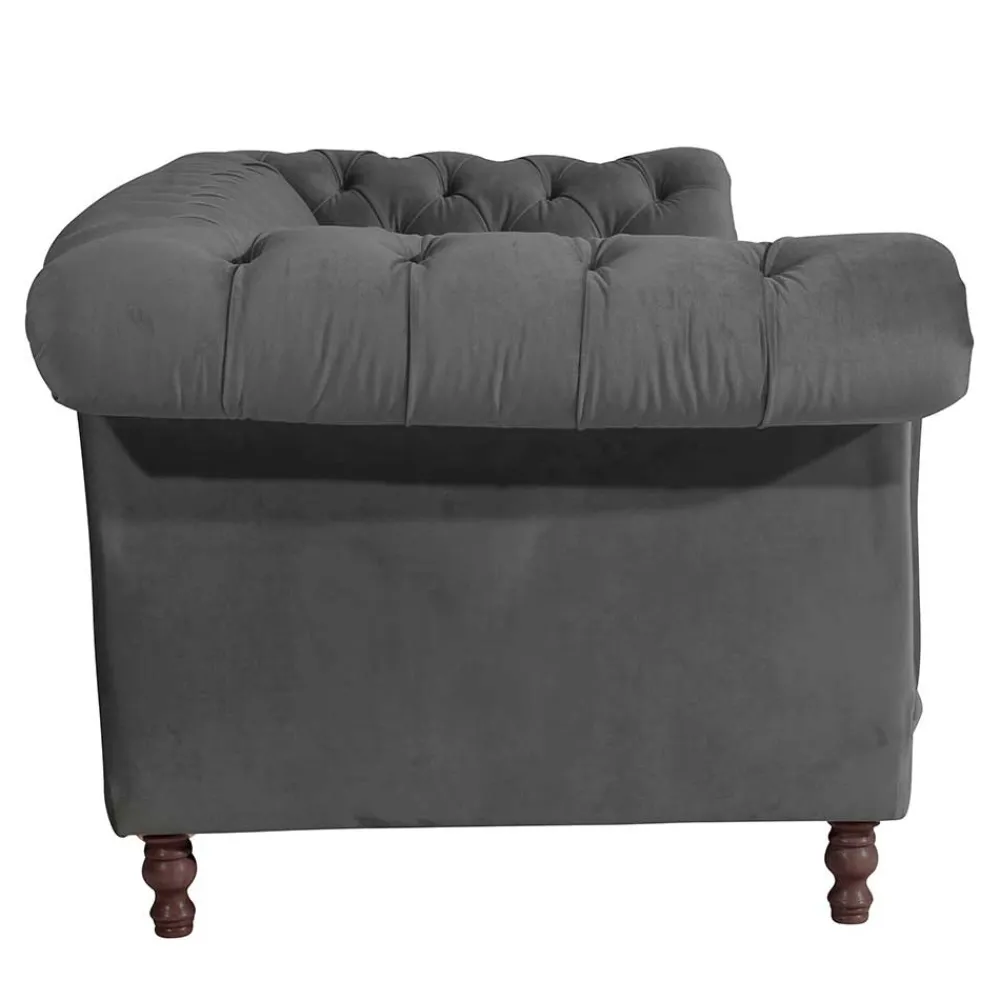 Dreisitzer Couch Anthrazit Romina*Pharao24 Online