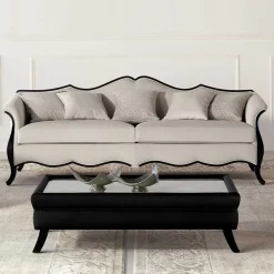 Hot Dreisitzer Couch Rivossa Polstermöbel|Wohnzimmercouch