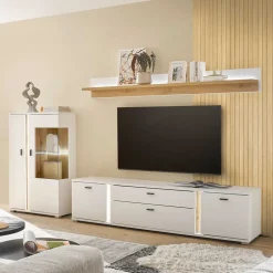 Dreiteilige Wohnwand Luzillo*Pharao24 Online