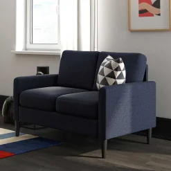 Dunkelblaues Sofa Helinde*Pharao24 Outlet