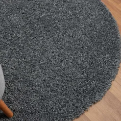 Dunkelgrauer Shaggy Teppich Pablos*Pharao24 Online