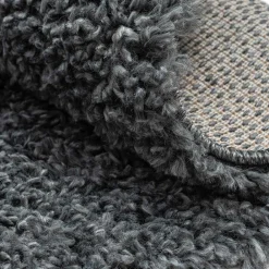 Dunkelgrauer Shaggy Teppich Pablos*Pharao24 Online