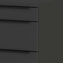 Dunkelgraues Büromöbelset Abby*Pharao24 Discount