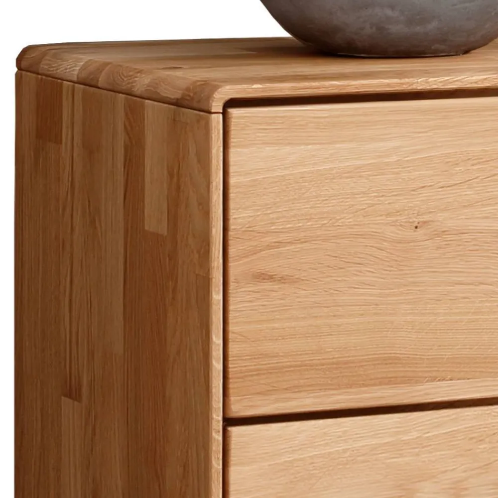 Echtholz Kommode Ovalius*Pharao24 Outlet