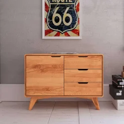 Hot Echtholz Kommode Stenov Massivholzmöbel|Küchenkommode