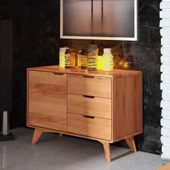 Hot Echtholz Kommode Stenov Massivholzmöbel|Küchenkommode