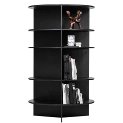 Outlet Echtholz Regal Vaella Wohnzimmerregale|Standregale