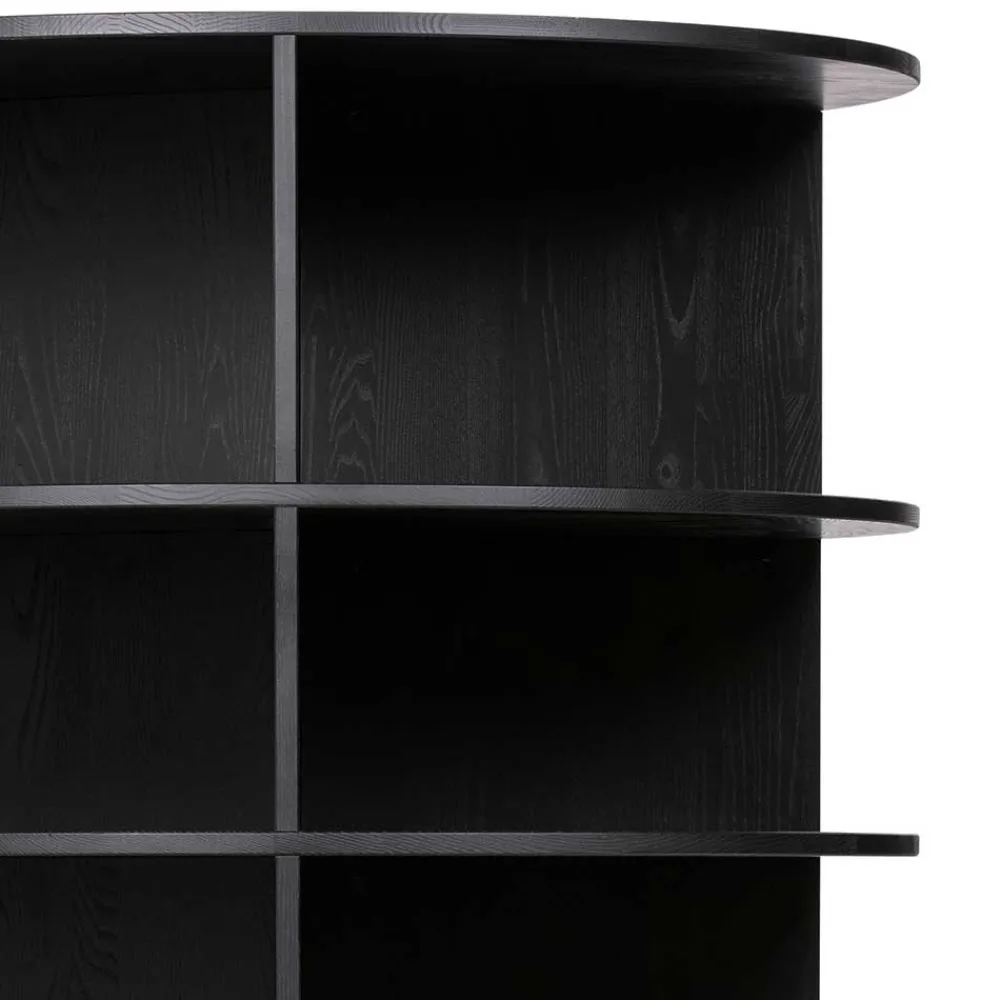 Outlet Echtholz Regal Vaella Wohnzimmerregale|Standregale