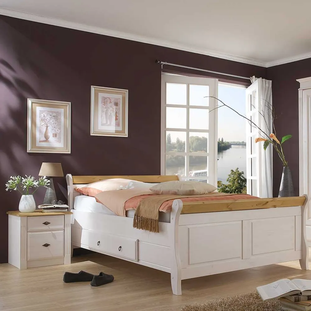 Echtholzbett Bazna*Pharao24