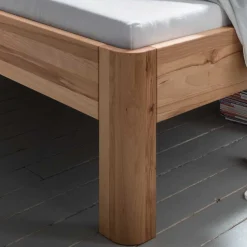 Clearance Echtholzbett mit Konsolen Yarcella Doppelbetten|Massivholzbetten