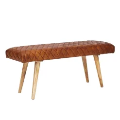 Clearance Echtleder Bank Nelsons Küchenbank|Esszimmerbänke