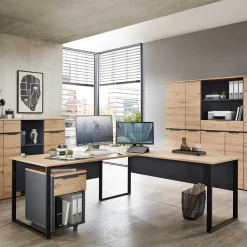 Eckcomputerschreibtisch Esdravos*Pharao24 Sale