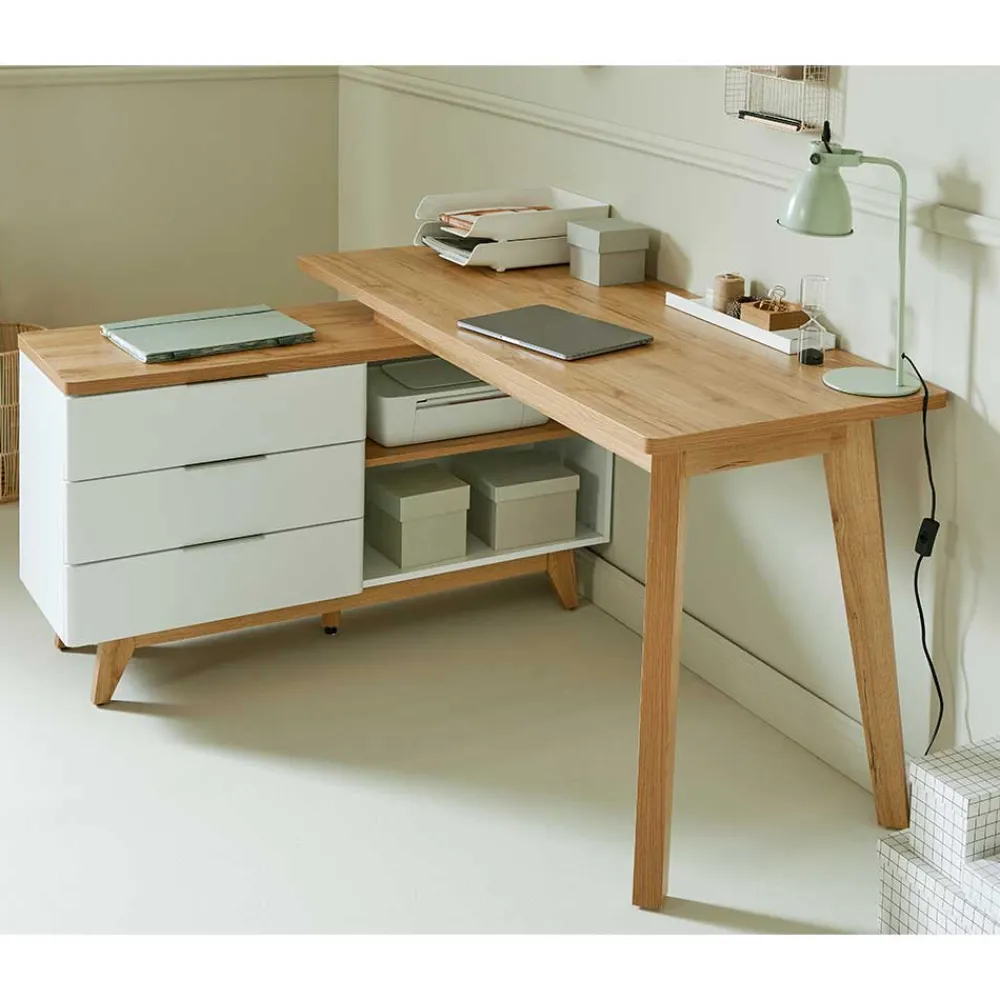 Eckschreibtisch Hajelua*Pharao24 Hot